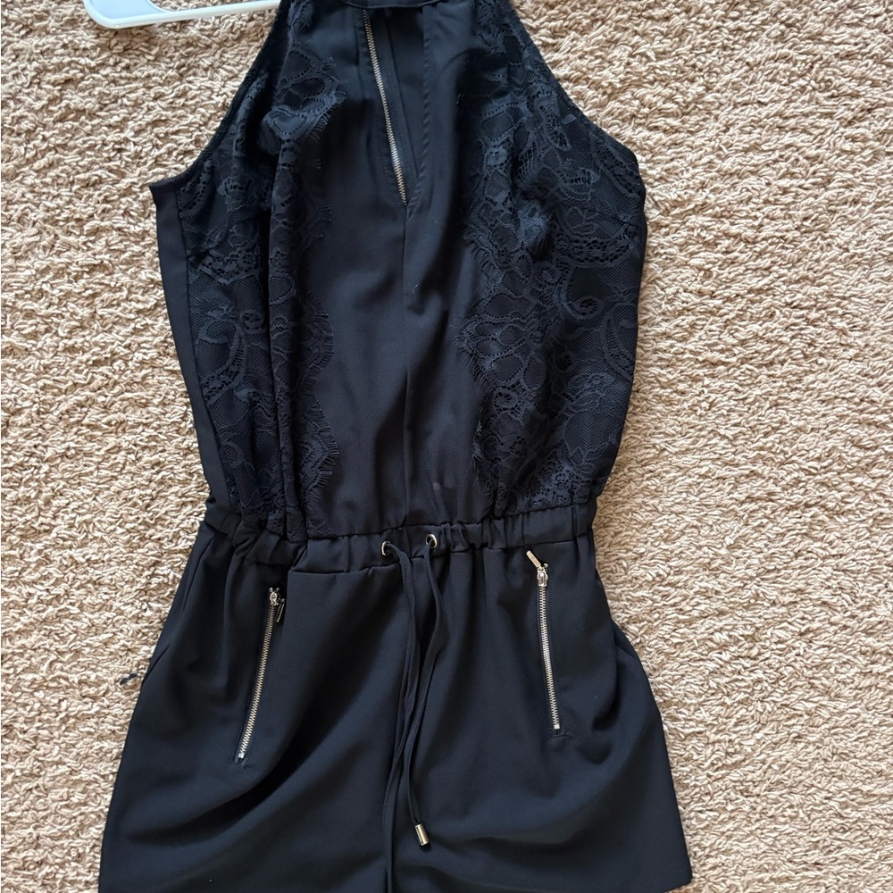 Marilyn Monroe Black Lace Jumpsuit